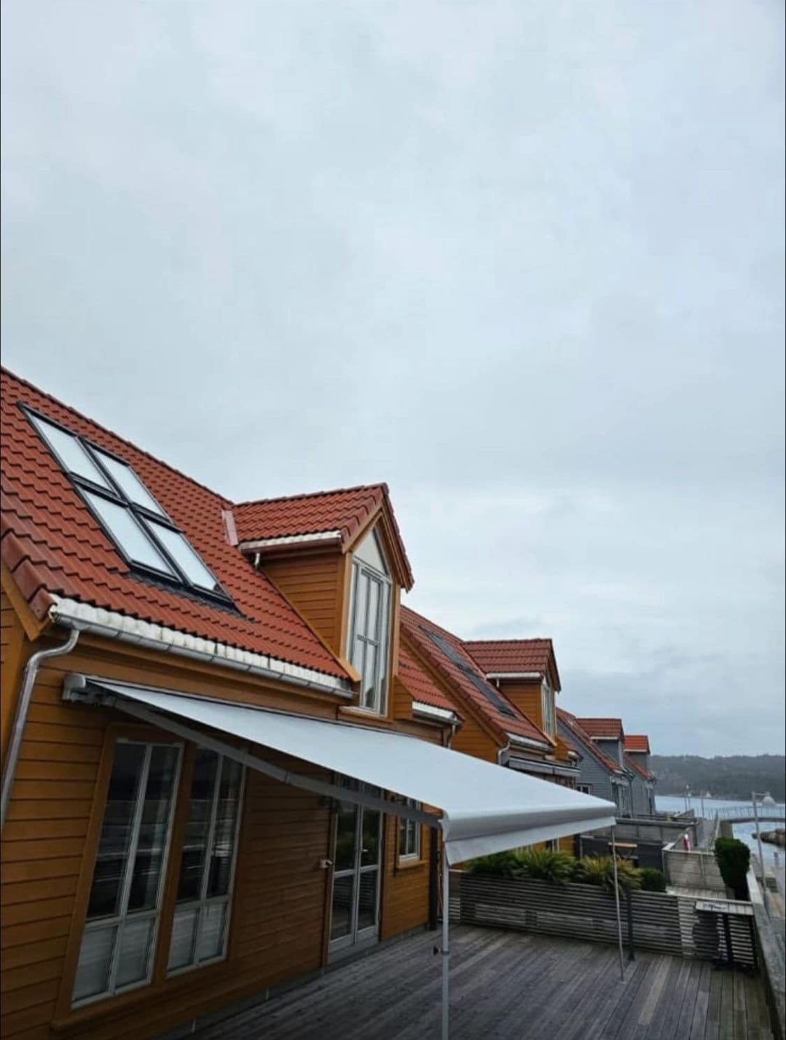 Markise installasjon